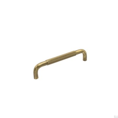 Verlängerter Möbelgriff Helix 128 Antik Bronze