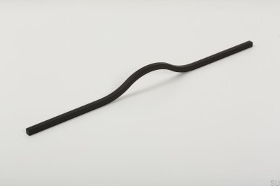 Brave 192 Aluminium Schwarz Länglicher Möbelgriff