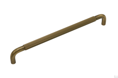 Helix Stripe 224 länglicher Möbelgriff Antik Bronze