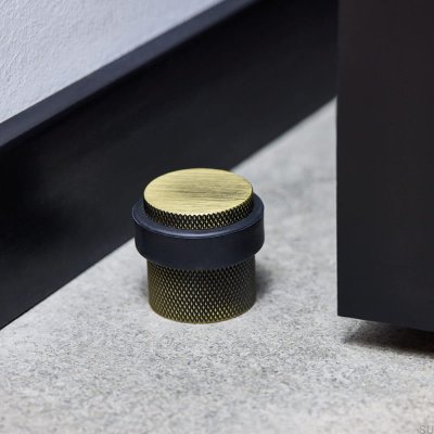 Fußzeile Helix Bodenstopper Antik bronze