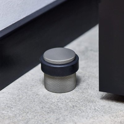 Fußzeile Helix Silber Bodenstopper