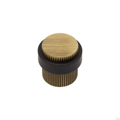 Fußzeile Helix Stripe Bodenstopper Antik bronze