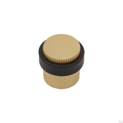 Fußzeile Helix Stripe Goldener Bodentürstopper