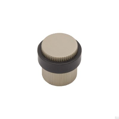 Fußzeile Helix Stripe Silber Bodentürstopper
