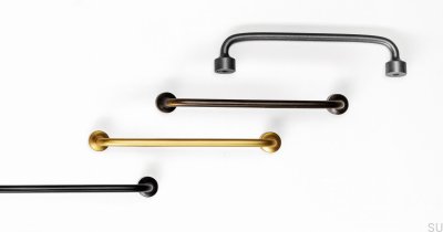 Verlängerter Möbelgriff Floid 192 Antikbronze