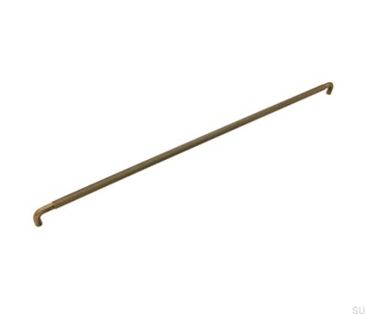 Länglicher Möbelgriff Helix 608 Antik Bronze