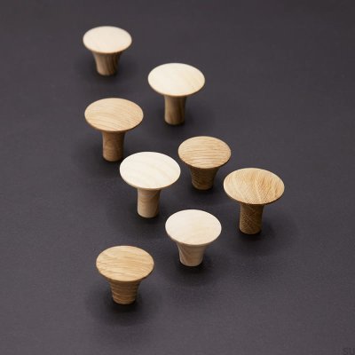 Möbelknopf Rut Esche Holz Unlackiert