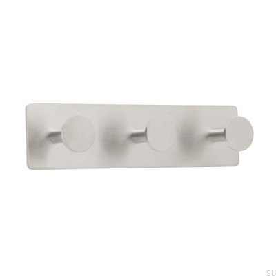 Wandaufhänger Base 210-3 Silber gebürstet