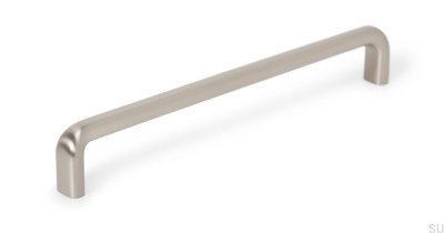 Langer Möbelgriff Redo 128 Nickel gebürstet