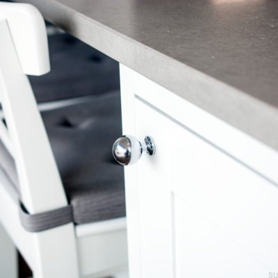 Möbelknopf Lily Chrom