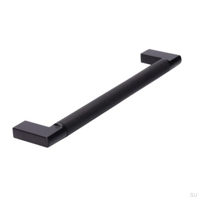 Möbelgriff länglich 2457 160 Metall Schwarz matt