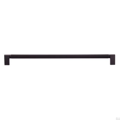 Möbelgriff länglich 2457 320 Metall Schwarz matt