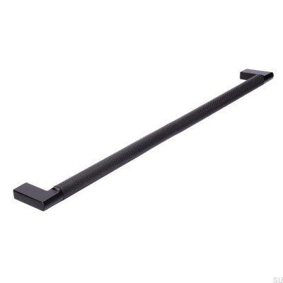 Möbelgriff länglich 2457 320 Metall Schwarz matt