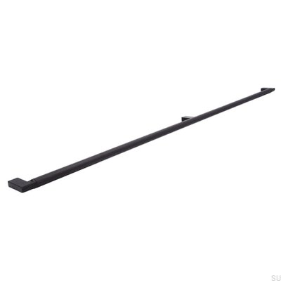 Möbelgriff länglich 2457 750 Metall Schwarz matt