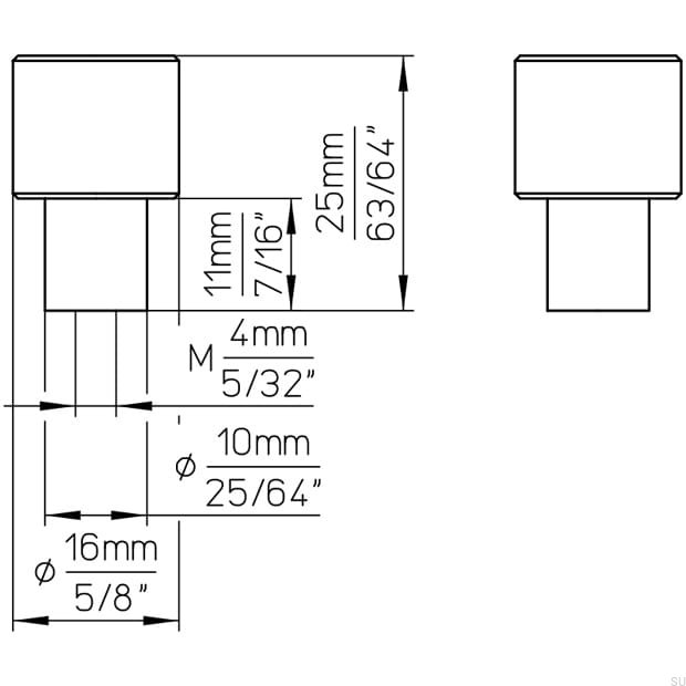 2464-16PB12--Gałka-meblowa-2464-16-Metalowa-Czarna-Matowa-Siro-Skandynawskie-Uchwyty_4