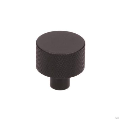 Möbelknopf 2464 24 Metall Schwarz