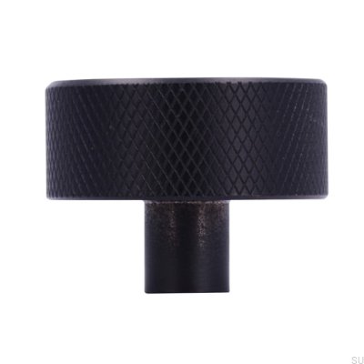 Möbelknopf 2464 33 Metall Schwarz matt