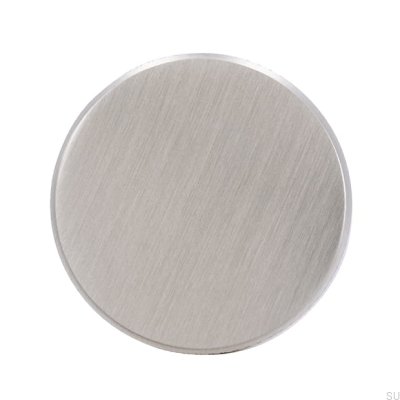 Möbelknopf 2464 33 Silber gebürstet