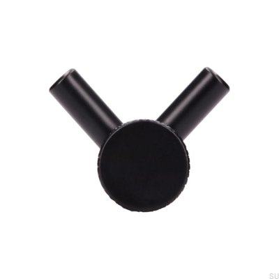 Wandaufhänger 2463 Metall Schwarz Matt