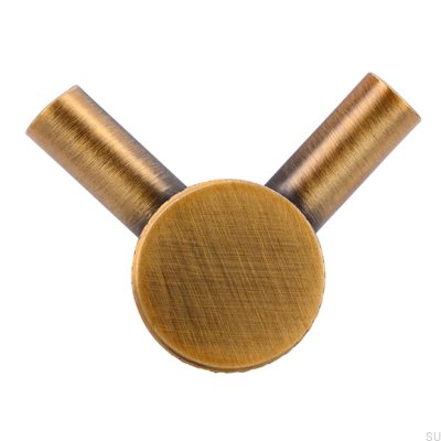 Wandaufhänger 2463 Antik Gold Gebürstet
