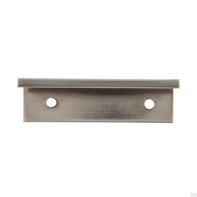 Möbelgriff Edge 2446 48 Nickel gebürstet