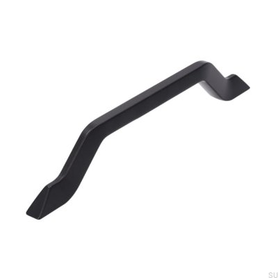 Möbelgriff länglich 2471 160 Metall Schwarz matt