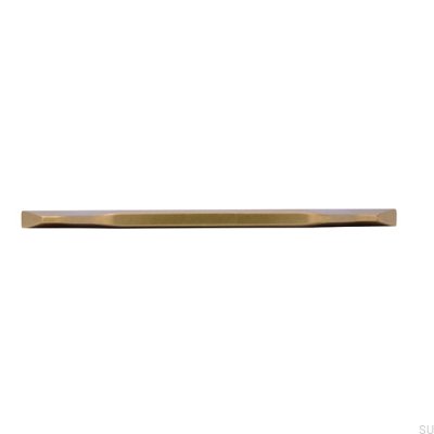 Länglicher Möbelgriff 2471 160 Antik Gold