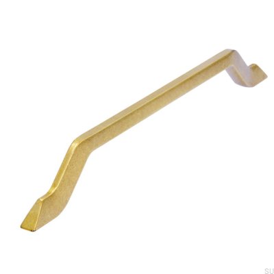 Möbelgriff länglich 2471 224 Altgold