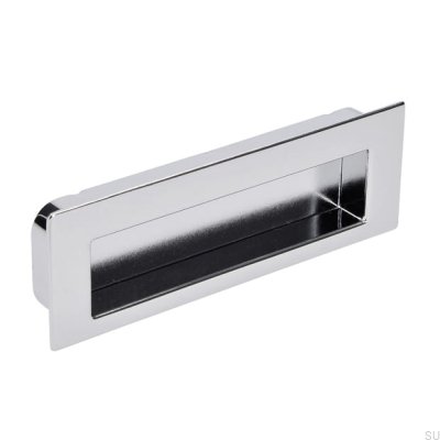 Versenkter Möbelgriff 2382 Chrom