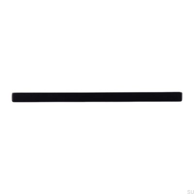 Möbelgriff länglich 2108 128 Metall Schwarz matt