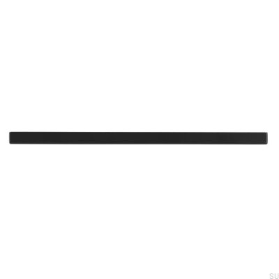 Möbelgriff länglich 2108 160 Metall Schwarz Mat