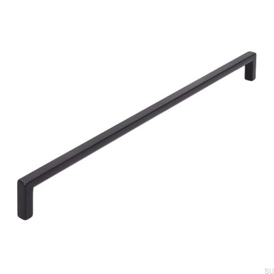 Möbelgriff länglich 2108 320 Metall Schwarz matt