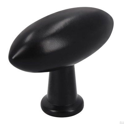 Möbelknopf 2039 Metall Schwarz Matt