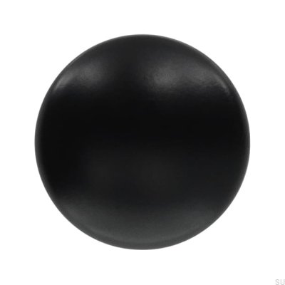 Möbelknopf 1533 Metall Schwarz Matt