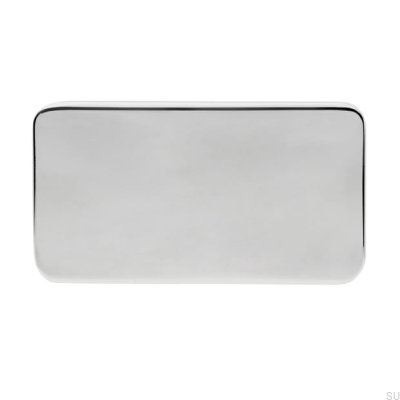 Möbelknopf 2411 Chrom poliert