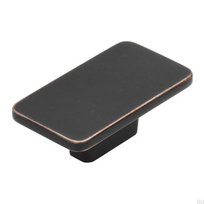 Möbelknopf 2411 Schwarz Antik Kupfer