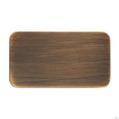 Möbelknopf 2411 Antik Gold Gebürstet