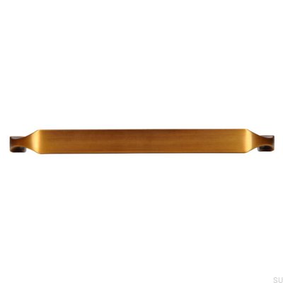 Möbelgriff verlängert 2440 160 Antik Gold gebürstet