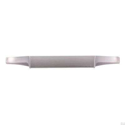 Länglicher Möbelgriff 2454 64 Nickel gebürstet