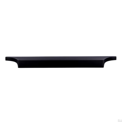 Möbelgriff länglich 2454 160 Metall Schwarz Mat