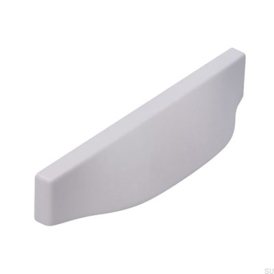 Muschel-Möbelgriff 2447 64 Metall Weiß Matt