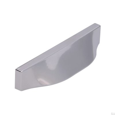 Muschel-Möbelgriff 2447 64 Chrom poliert