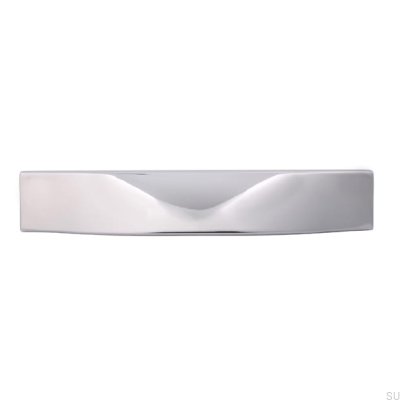 Muschel-Möbelgriff 2447 64 Chrom poliert