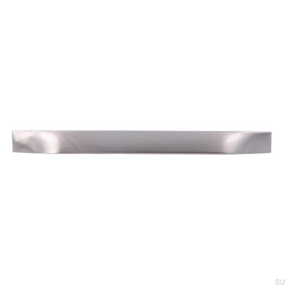 Länglicher Möbelgriff 2447 160 Nickel gebürstet