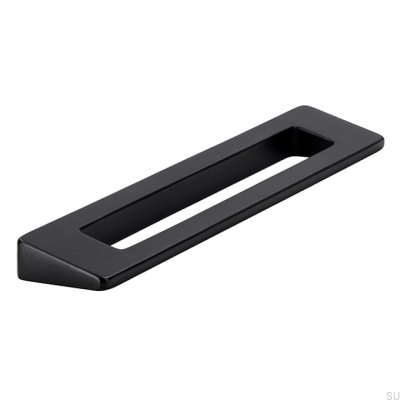 Möbelgriff verlängert 2394 96 Metall Schwarz matt
