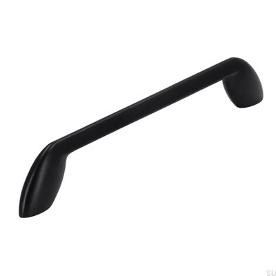 Möbelgriff länglich 2392 160 Metall Schwarz Mat
