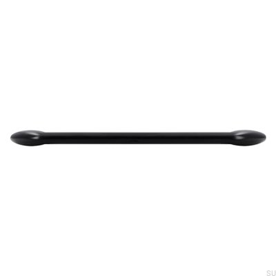 Möbelgriff länglich 2392 160 Metall Schwarz Mat