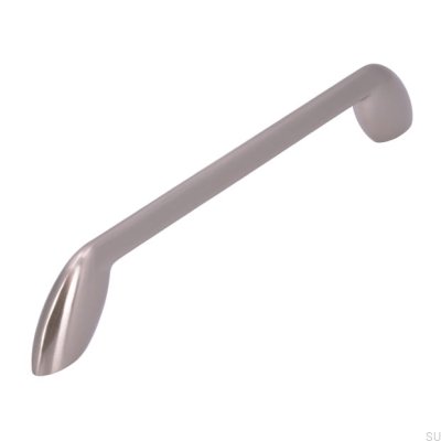 Länglicher Möbelgriff 2392 160 Nickel gebürstet