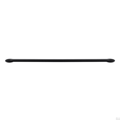 Möbelgriff länglich 2392 320 Metall Schwarz Mat