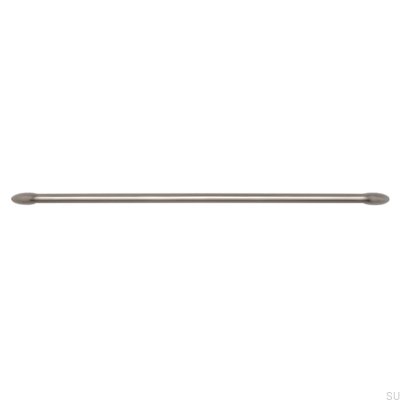 Länglicher Möbelgriff 2392 320 Nickel gebürstet